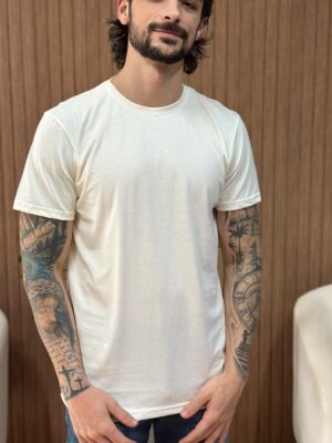 CAMISETA 30.1 BÁSICA MASCULINA - OFF WHITE